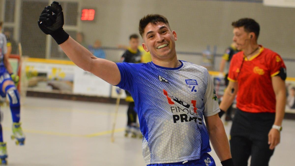 Nico Ojeda, con el Pons Lleida