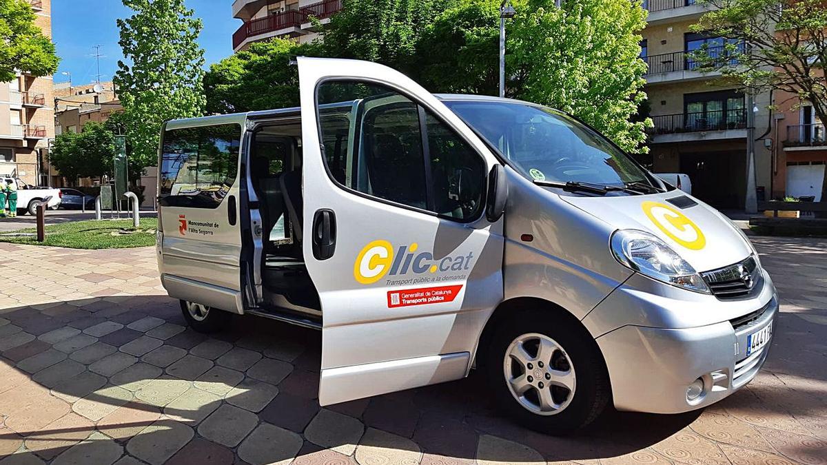 Vehicle per al servei de transport a demanda de l’Alta Segarra  | AJUNTAMENT DE CALAF