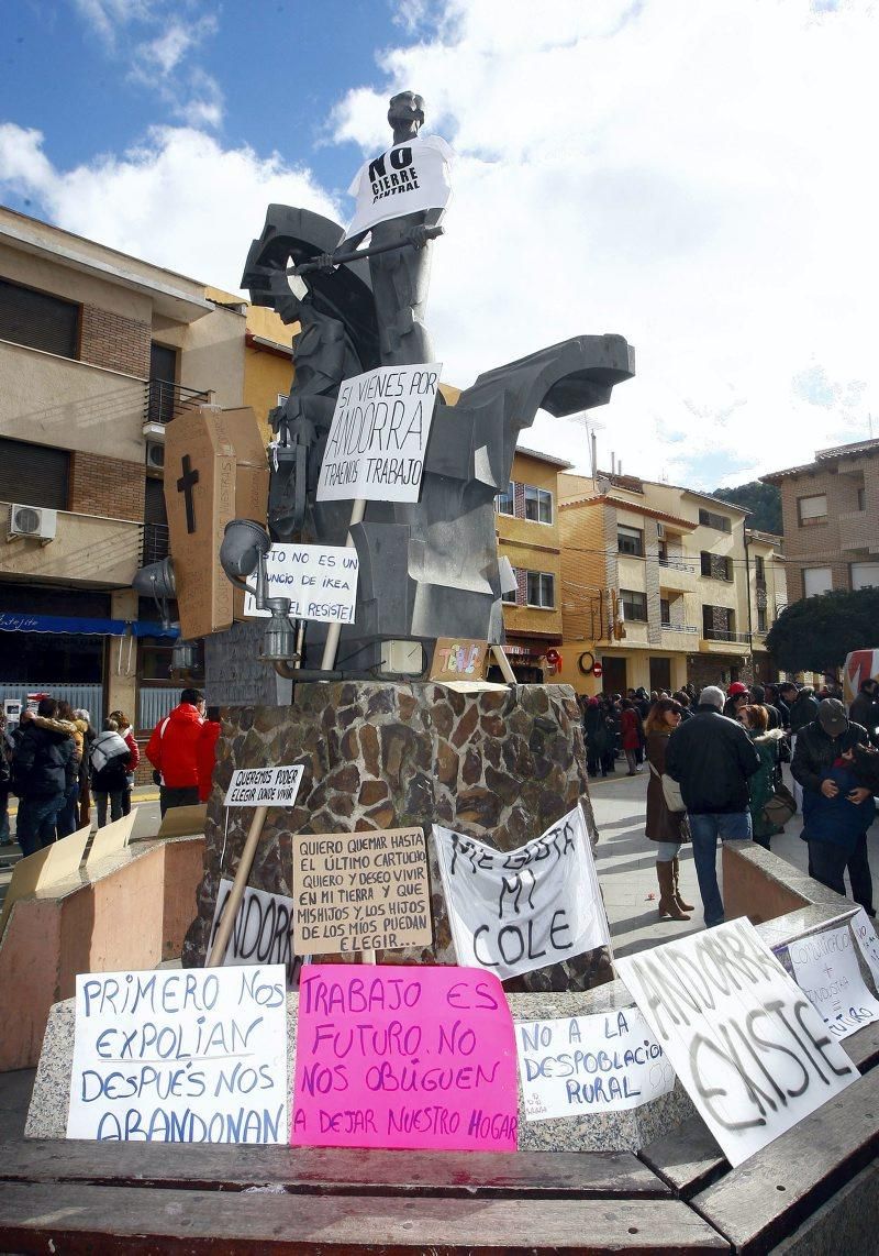 Masiva manifestación en Andorra