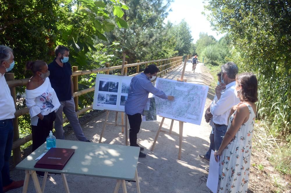 Tres concellos unidos por Vía Verde que discurre por el viejo trazado ferroviario