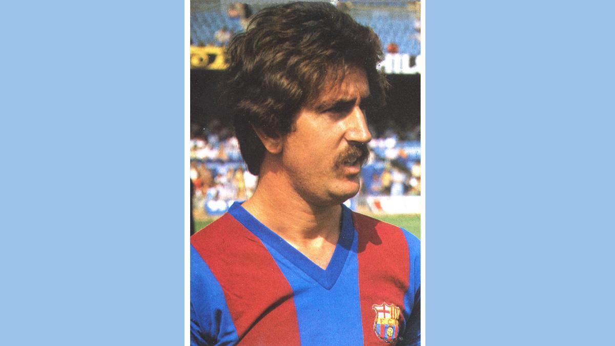 Félix Palomares en una imagen de la temporada 1978-79