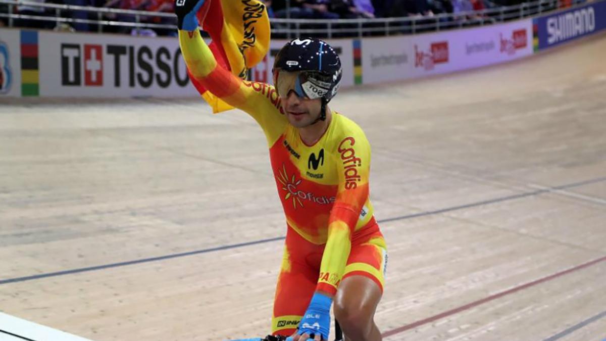 Sebastián Mora, durante el último Mundial en Berlín.