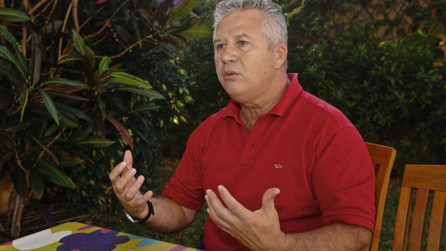 Jorge Gordillo, durante una entrevista.