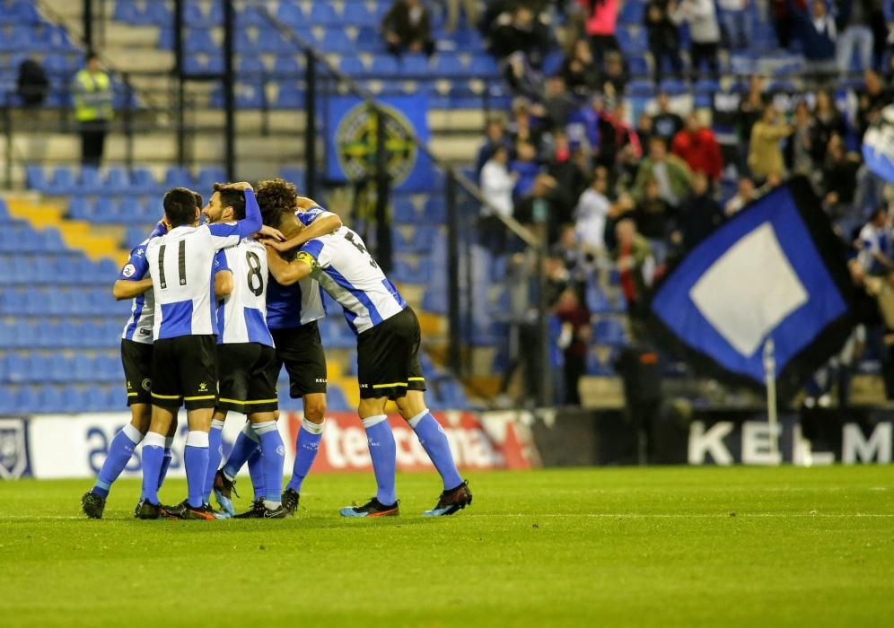 Un obús de Nani pone segundo al Hércules.