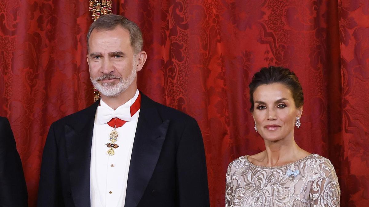 El rey Felipe VI y la reina Letizia.