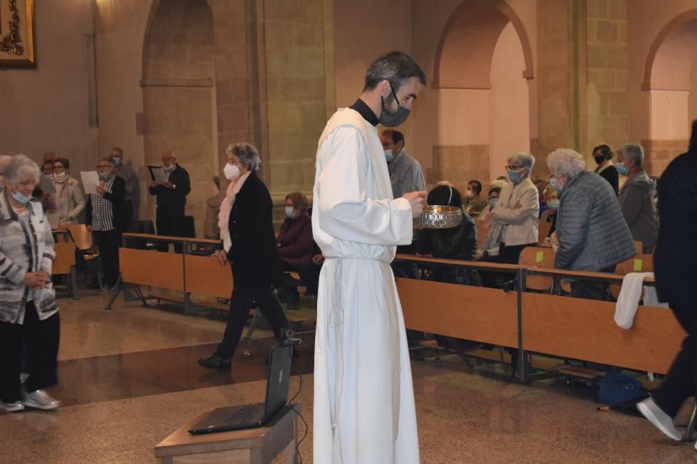 El Bisbe Xavier Novell oficia la Missa Major de Co