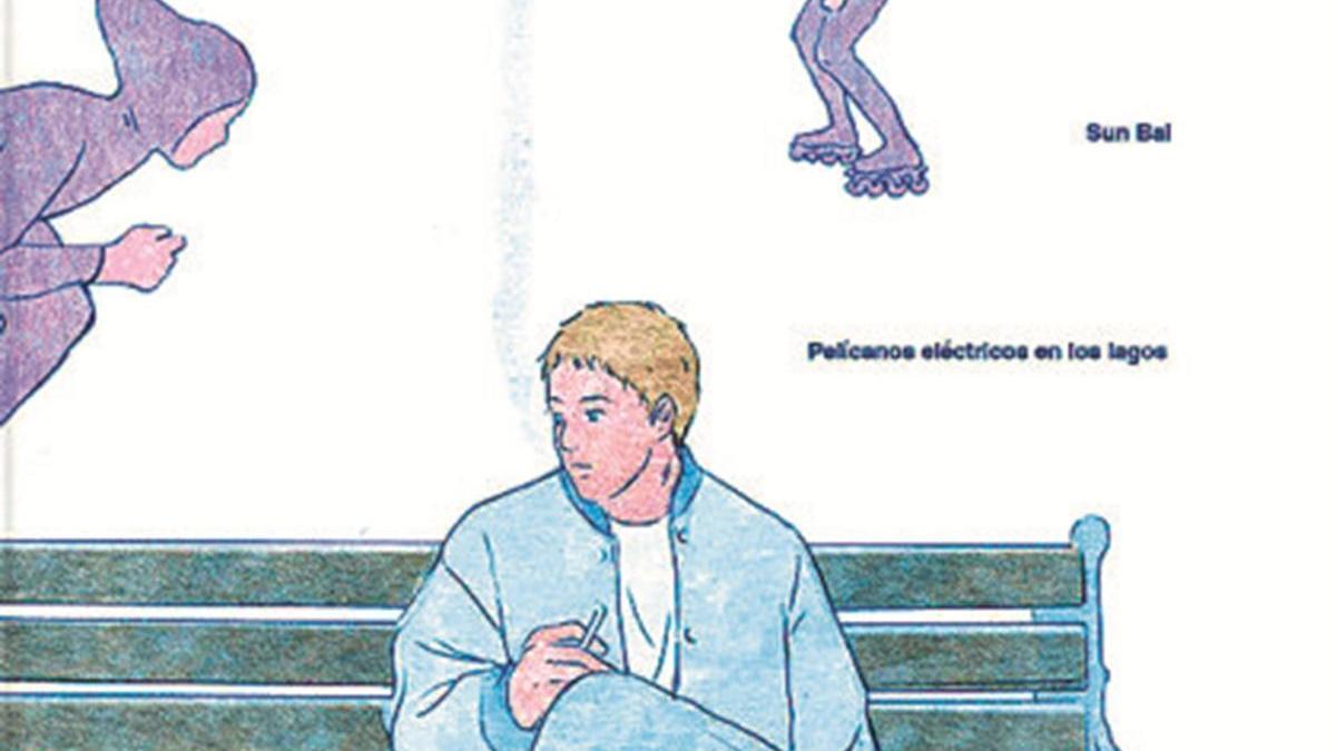 Pelícanos eléctricos en los lagos