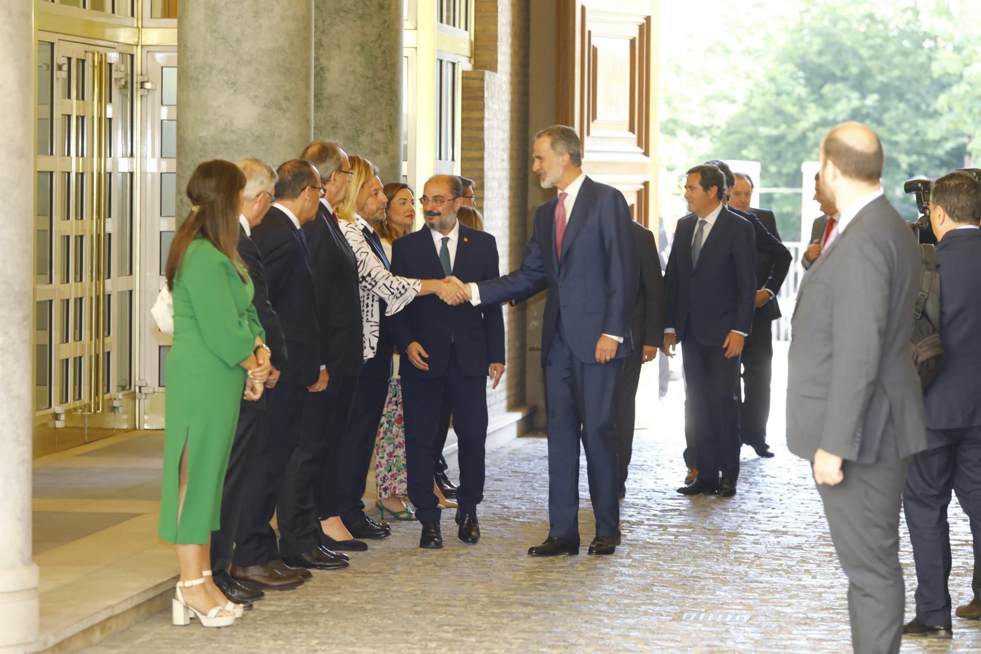 Felipe VI, en el 40 aniversario de CEOE Aragón