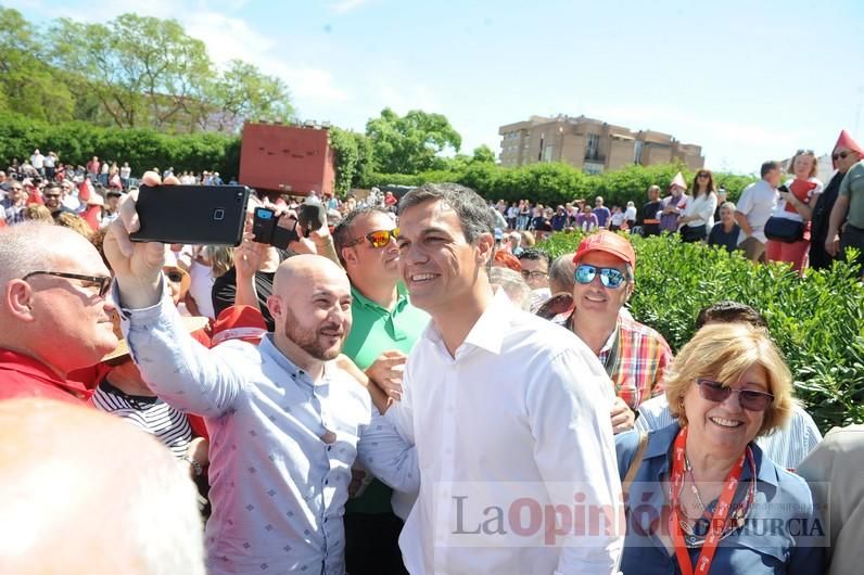 Pedro Sánchez en Murcia