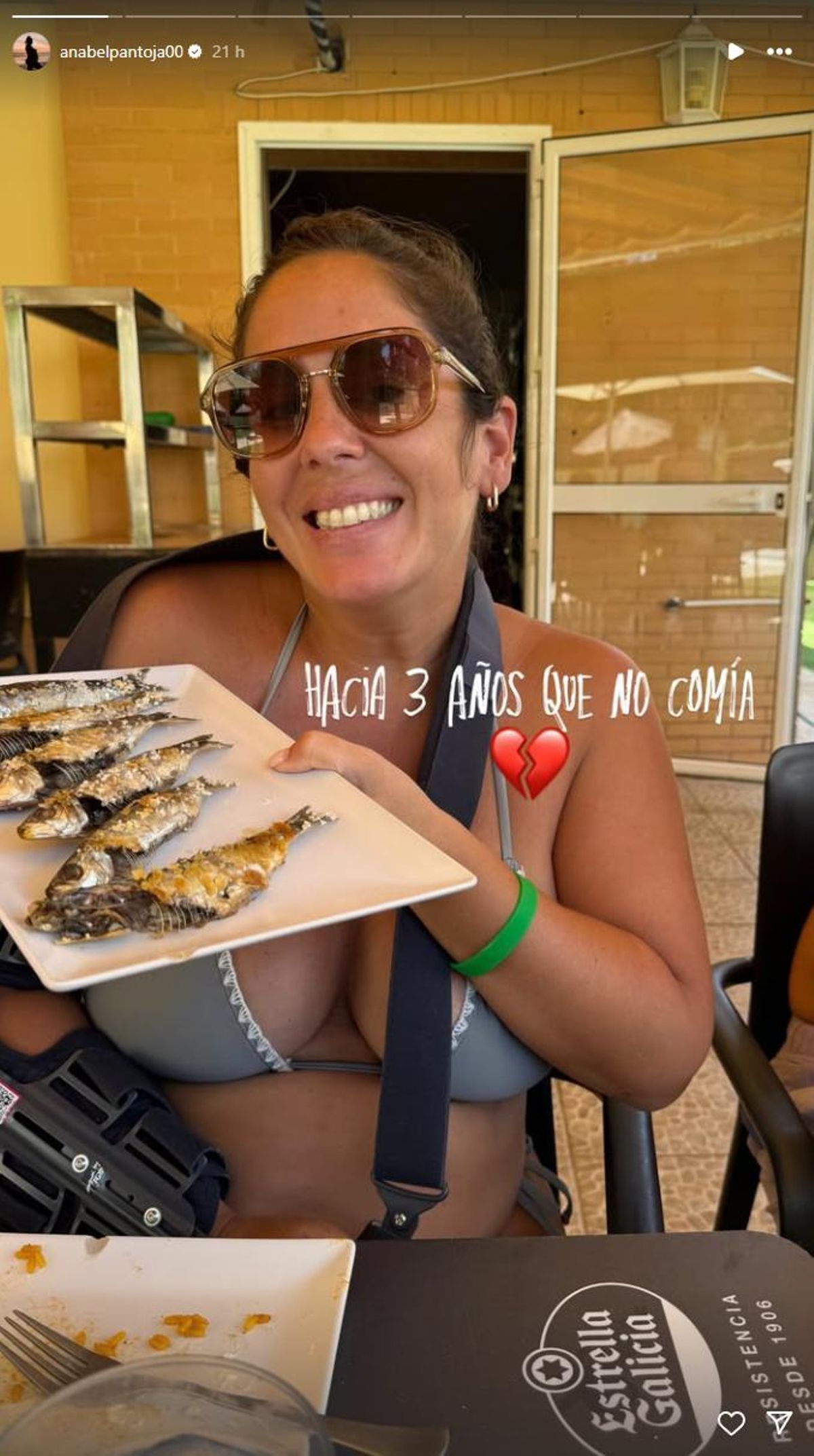 Anabel Pantoja sorprende a sus seguidores con una curiosa imagen en sus redes: "Hacía tres años"