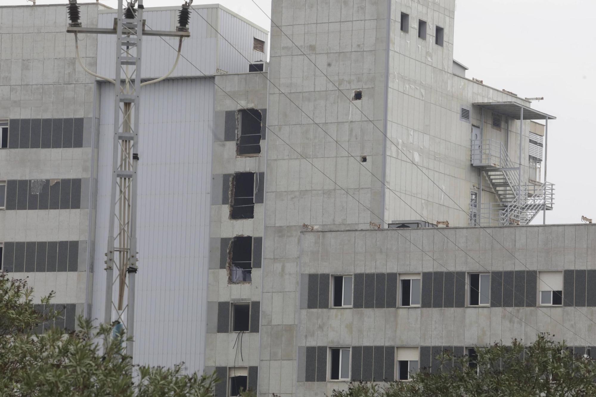 FOTOS: Así van las obras de demolición del antiguo hospital de Son Dureta