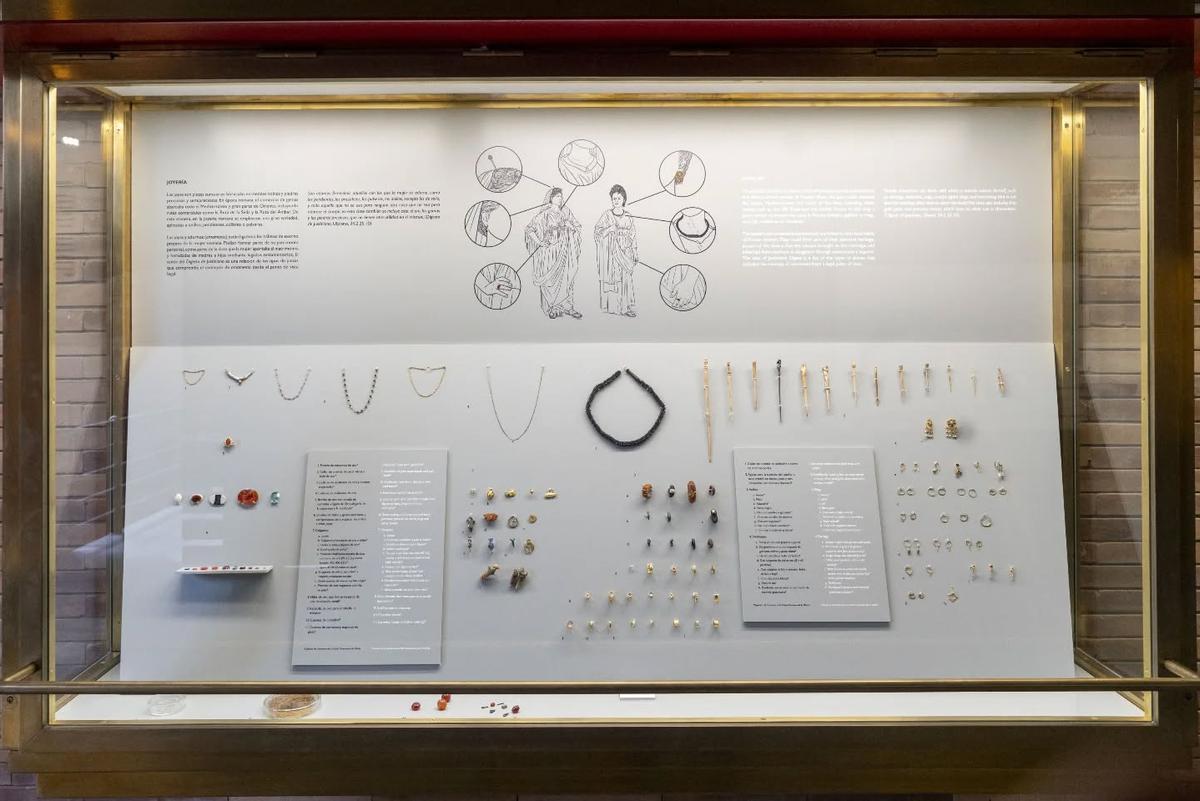 Galería | Museo Nacional de Arte Romano nueva sala de Orfebrería del Museoncon motivo de la programación especial Ser Mujer en Roma