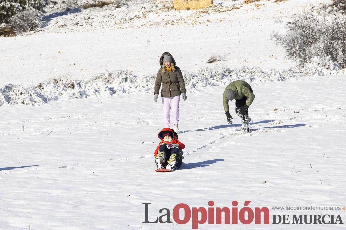 Descubre dónde queda acumulación de nieve en la Región de Murcia