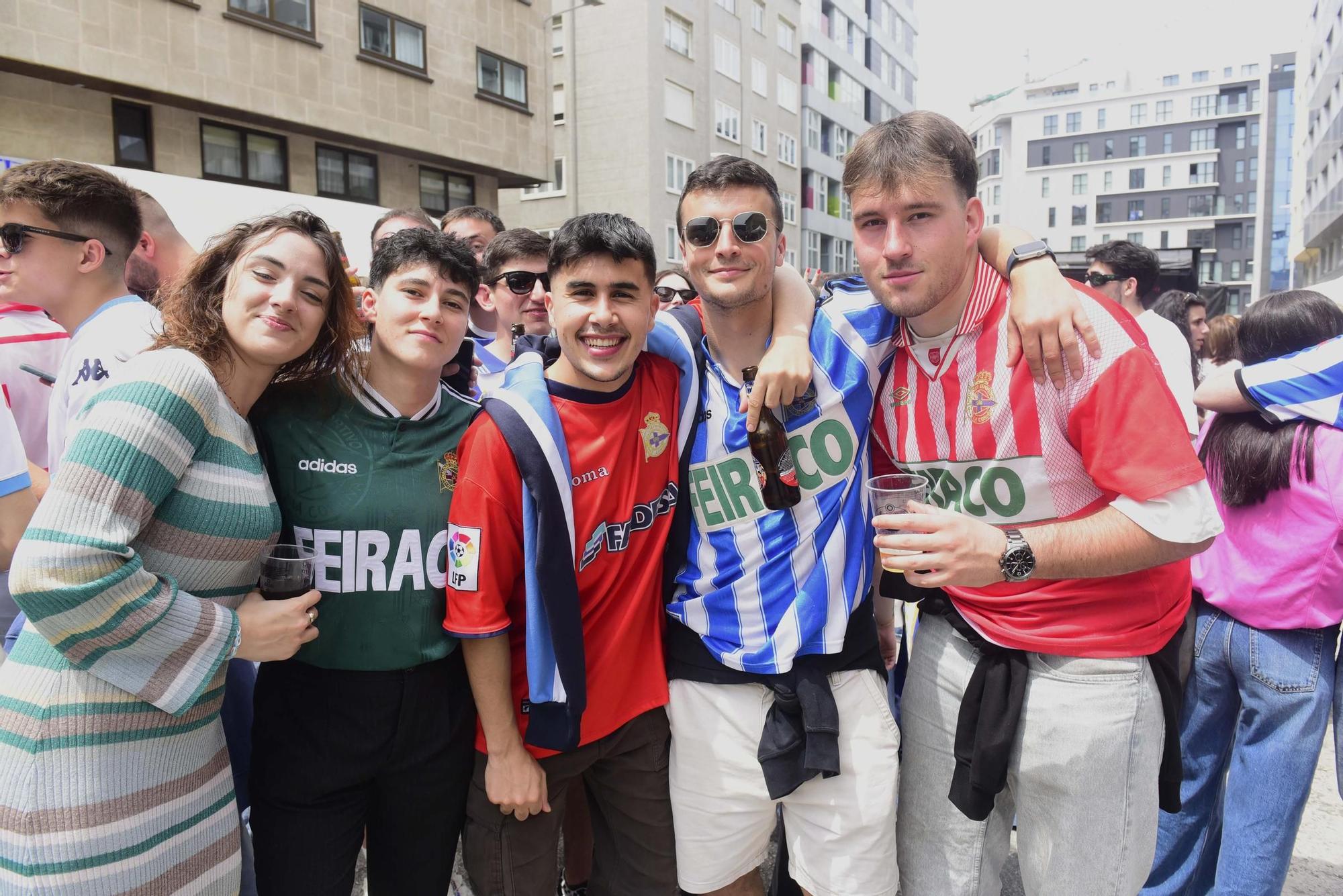 Día de las Peñas en Riazor