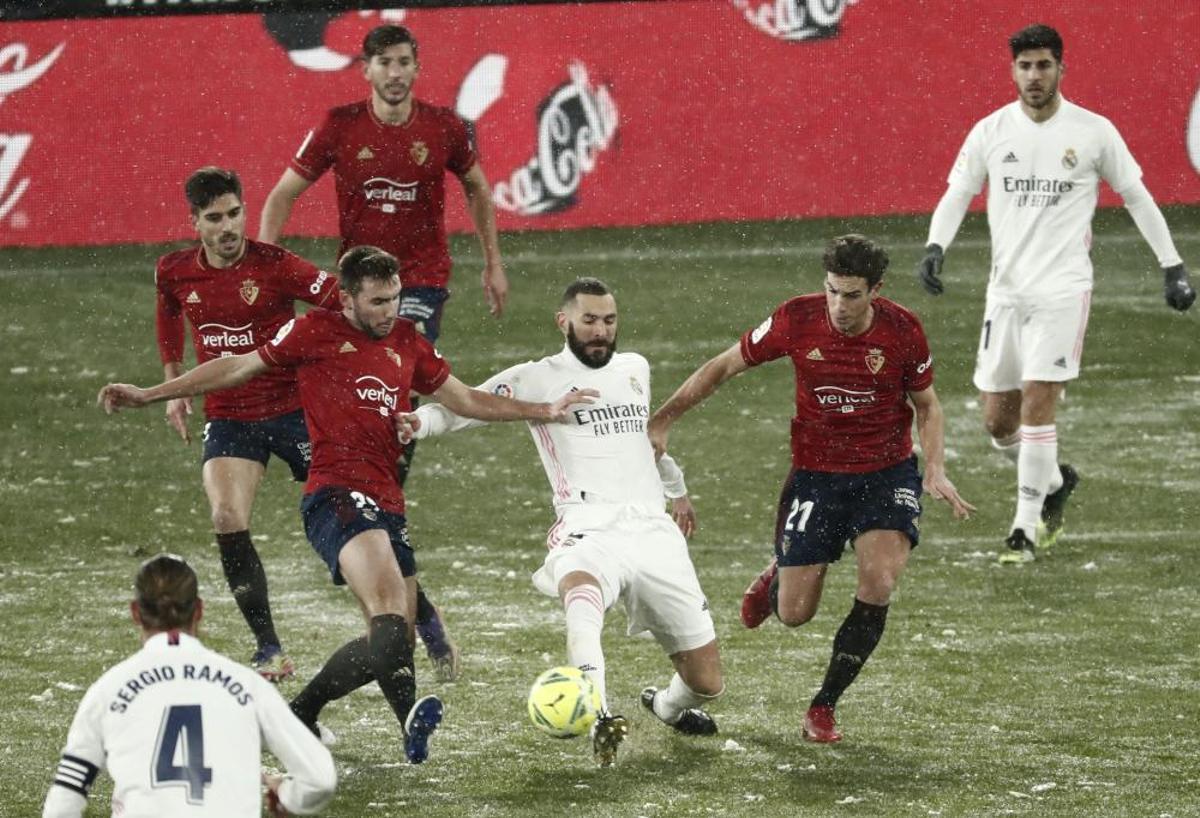 LaLiga Santander: Osasuna- Real Madrid.