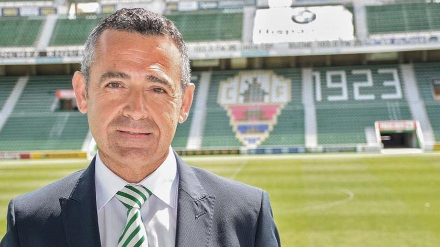 Diego García, presidente del Elche CF