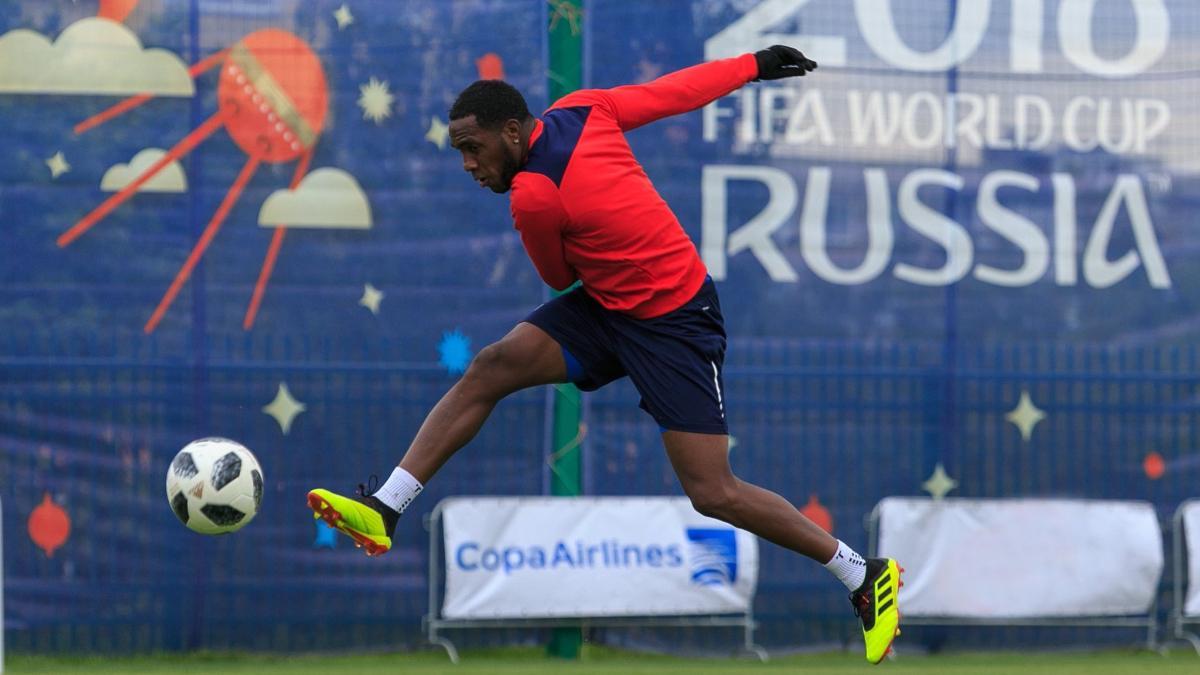 Luis Tejada, leyenda de la selección de Panamá, en los entrenamientos de Rusia 2018