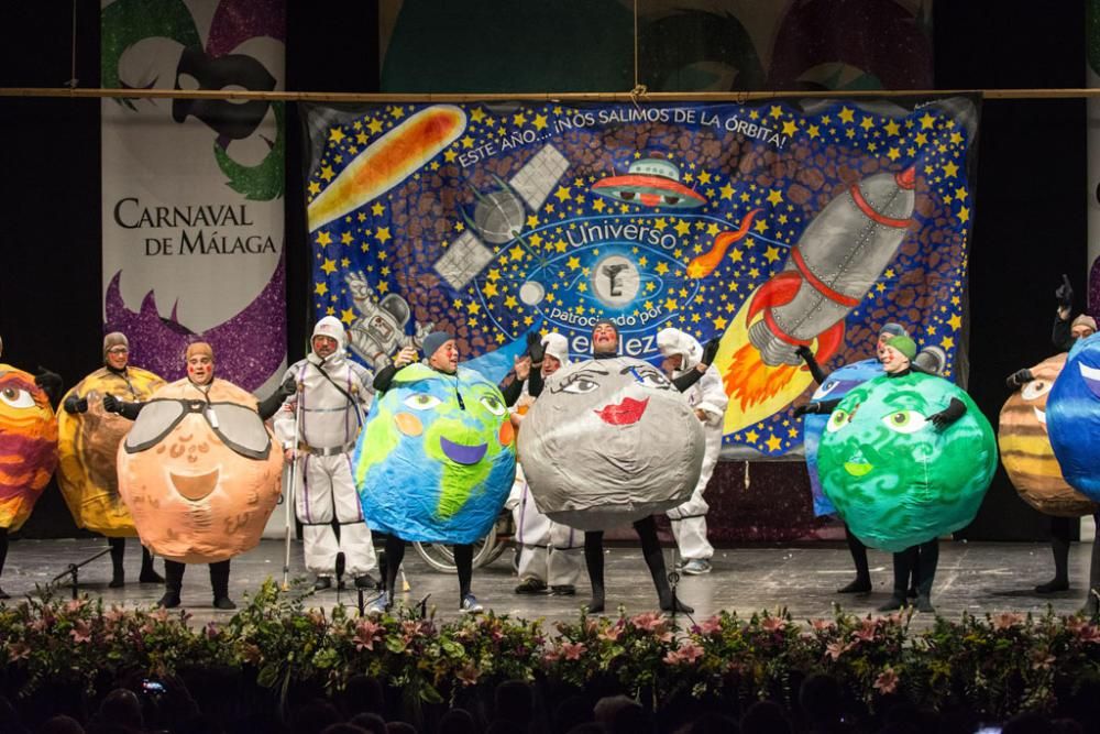 La murga de Aguilar de la Frontera 'Este año... nos salimos de la órbita'