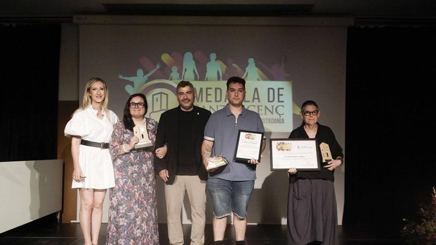 Homenatge de Sant Vicenç a Jordi Viladoms i Pere Guiu