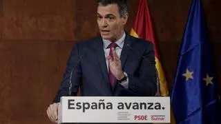 Sánchez, en la presentación del acuerdo de Gobierno: "Vamos a estar otros cuatro años más"