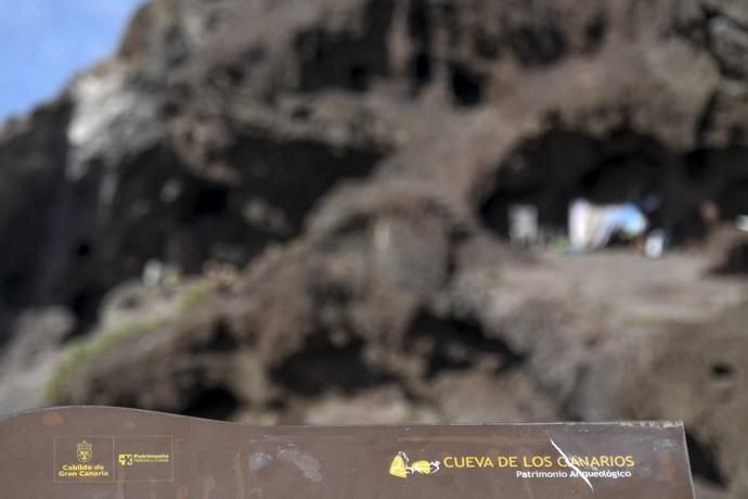 LAS PALMAS DE GRAN CANARIA 16-01-2019 LAS PALMAS DE GRAN CANARIA. Reportaje sobre el abandono de la cueva de Los Canarios. Reportaje sobre el abandono de la cueva de Los Canarios.  FOTOS: JUAN CASTRO