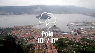 El tiempo en Poio: previsión meteorológica para hoy, sábado 11 de abril
