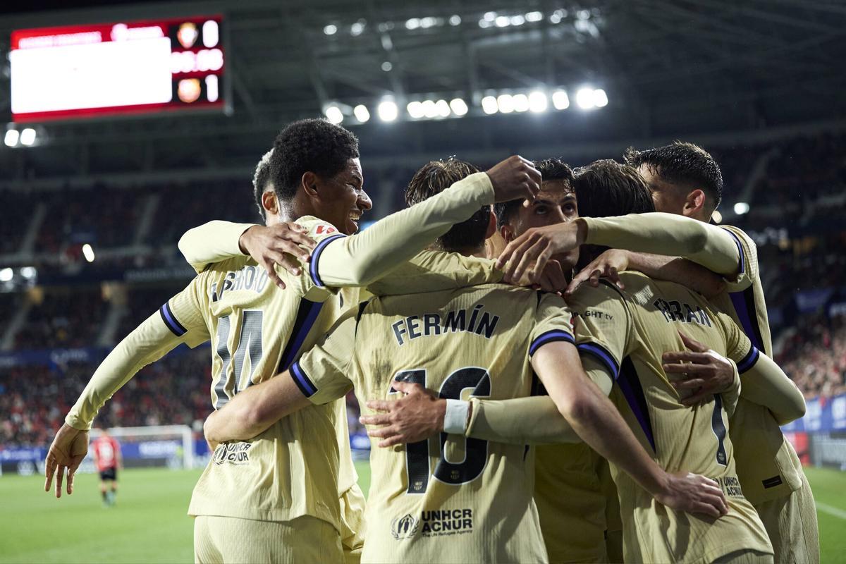 El Barça de Flick es una piña y quiere llegar a los 100 puntos