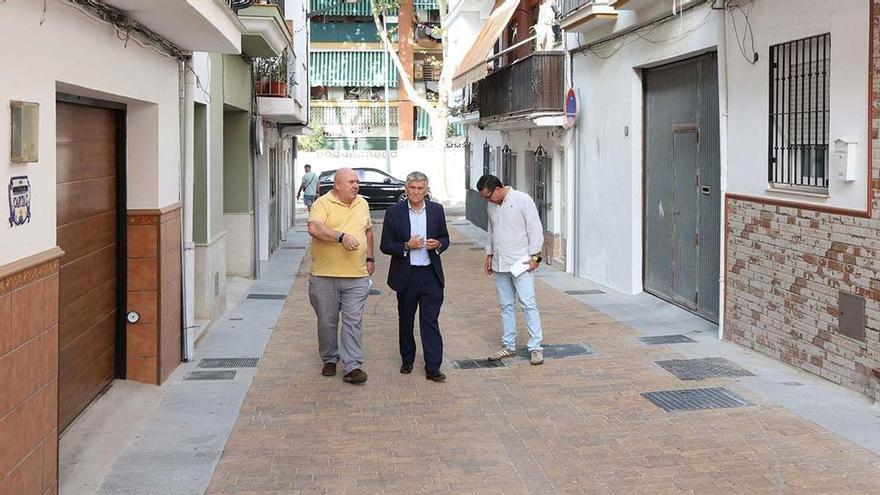 Marbella culmina las actuaciones de mejora en la calle Virgen de Loreto