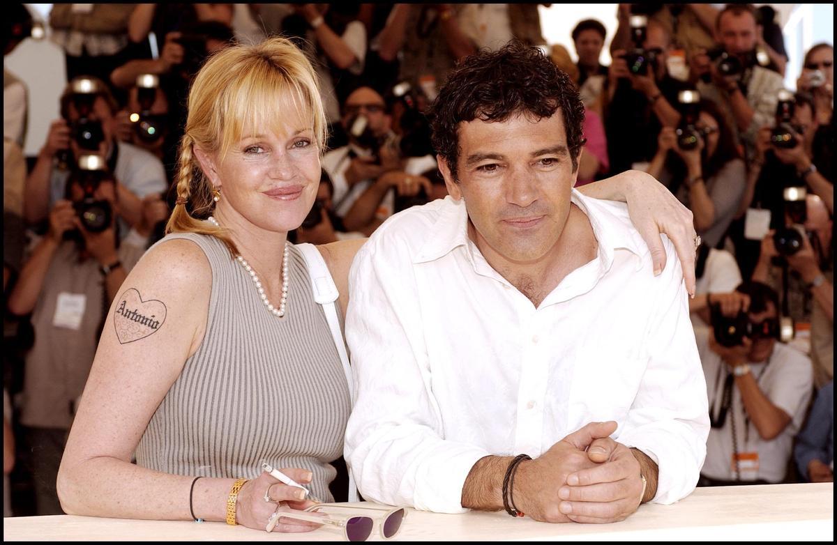 Melanie Griffith se tatuó 'Antonio' en el brazo