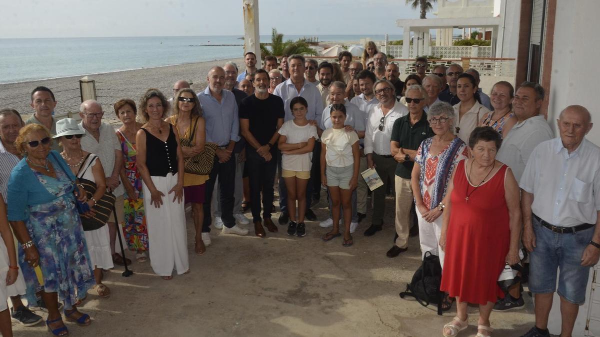 Foto de familia de la presentación de la nueva federación Mar Nostra, en un acto que ha tenido lugar este martes en Moncofa.