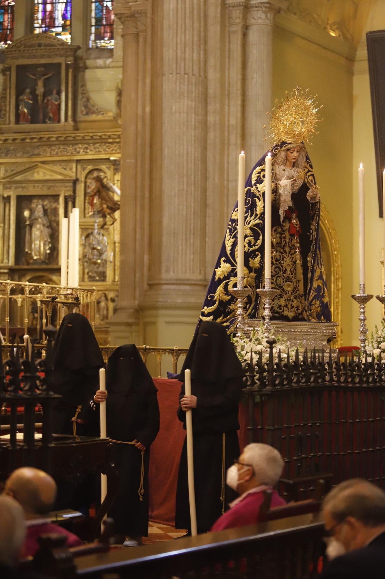 Acto de liberación de tres presos por El Rico en la Catedral