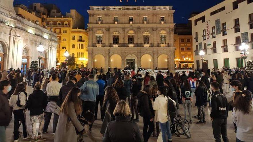 Una concentración en Castelló reclama &quot;libertad&quot; para Pablo Hasel