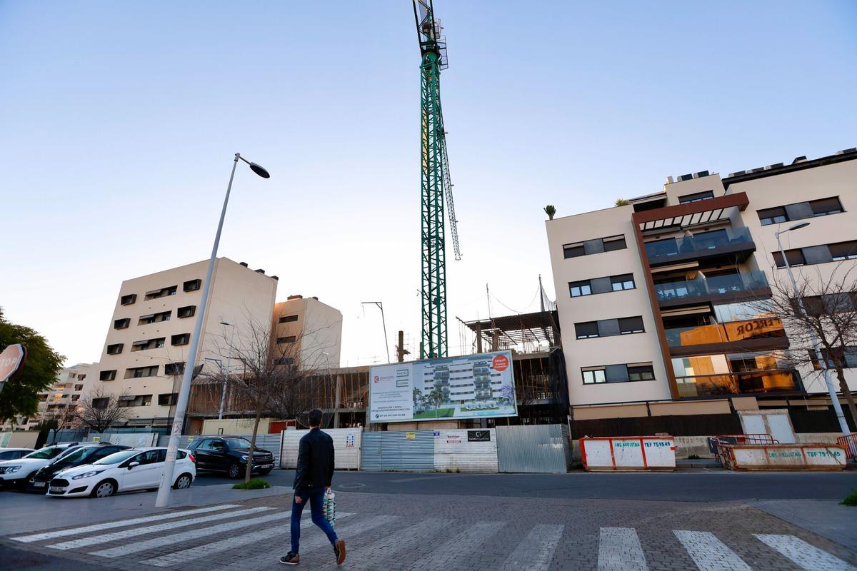 Viviendas VPO nueva construcción obras. Residencial Portal de la Sierra, promoción de Concord Promociones en la zona del Hipercor