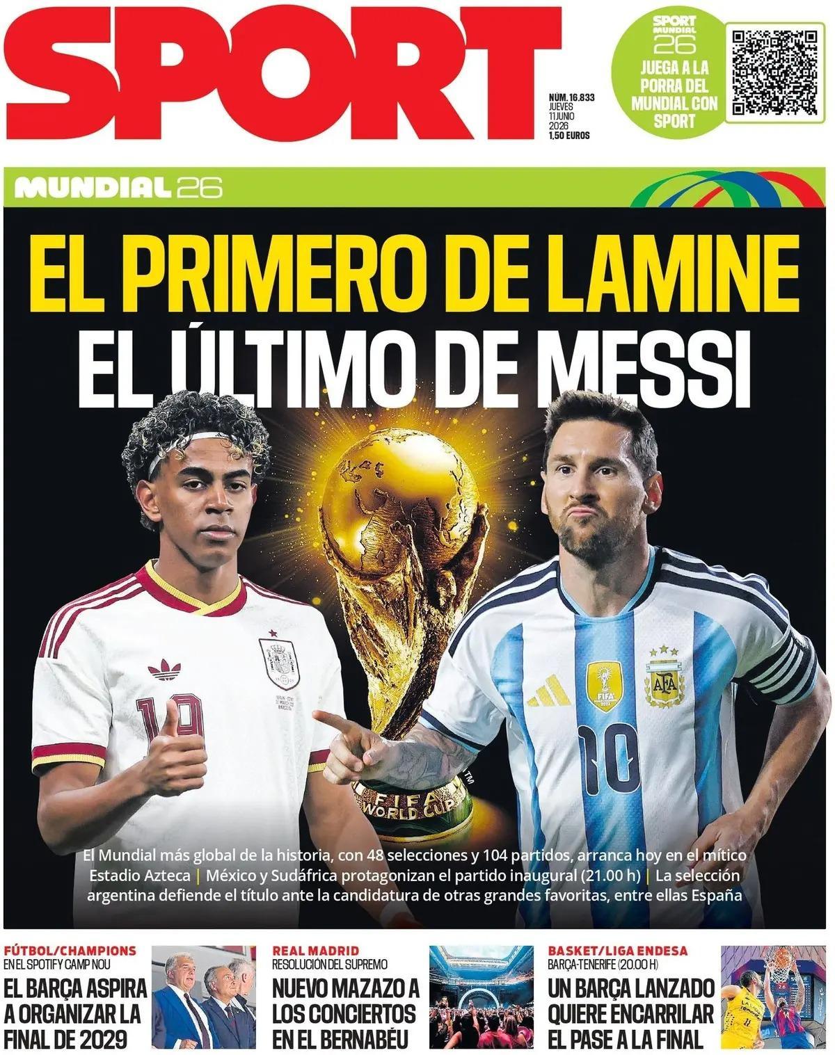 Las portadas de los periódicos deportivos hoy