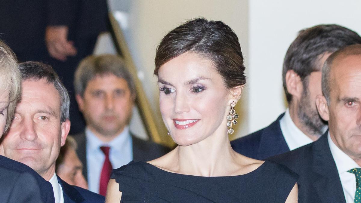 Letizia Ortiz y su vestido de Hugo Boss