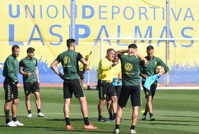 01/02/2019 TELDE. Entrenamiento UD Las Palmas en El Hornillo.  Fotografa: YAIZA SOCORRO.