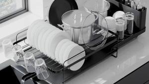 Los mejores escurreplatos para aprovechar al máximo el espacio en la cocina