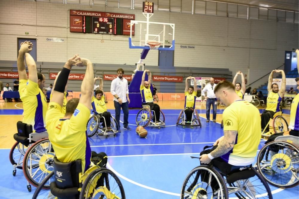 Baloncesto sobre ruedas en el Príncipe de Asturias