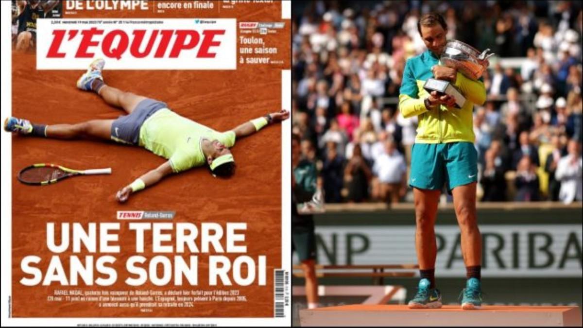 La icónica portada de 'L'Équipe'