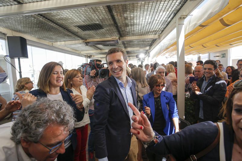 Mitin de Pablo Casado y María José Catalá