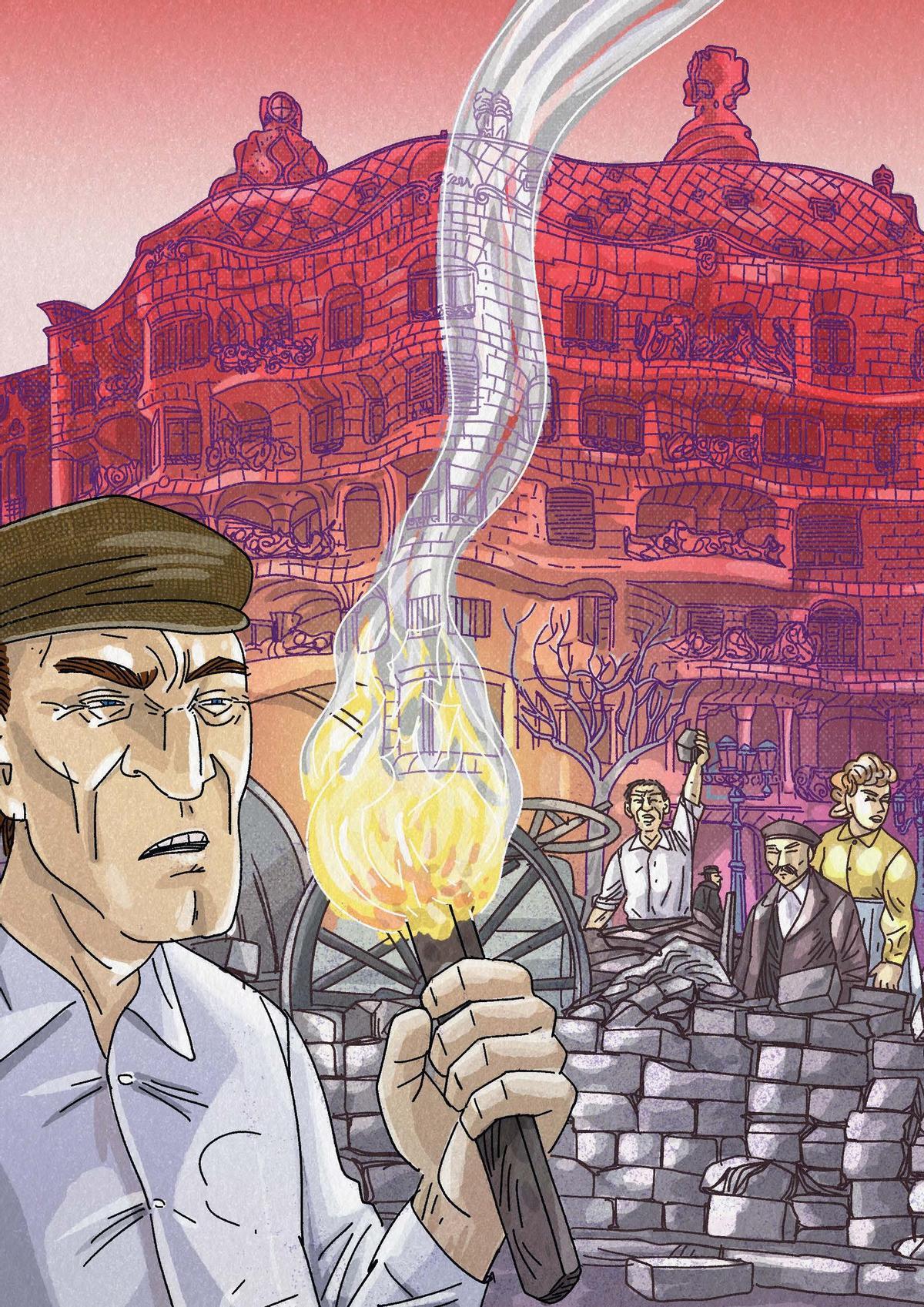 Una página del cómic de Salva Rubio y Agustín Comotto