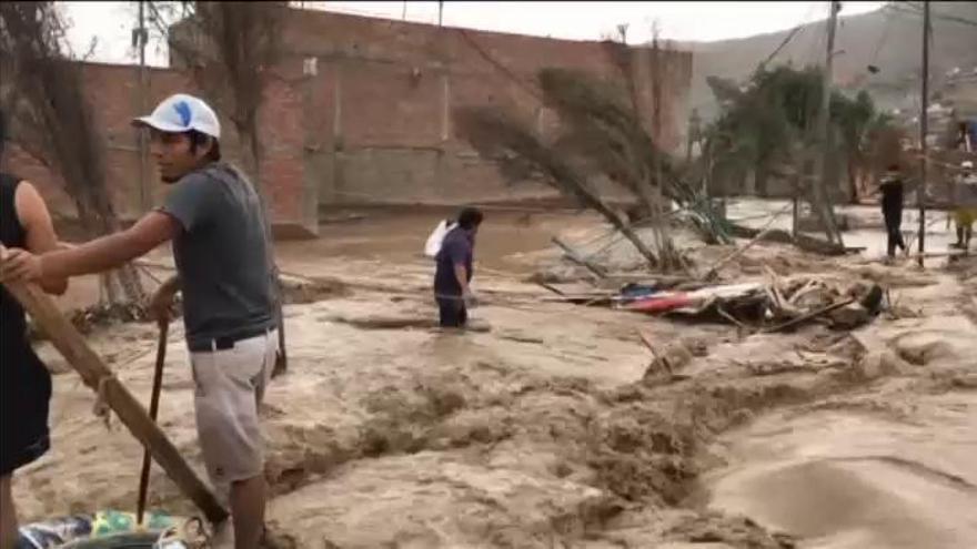 Las peores inundaciones de la historia moderna de Perú