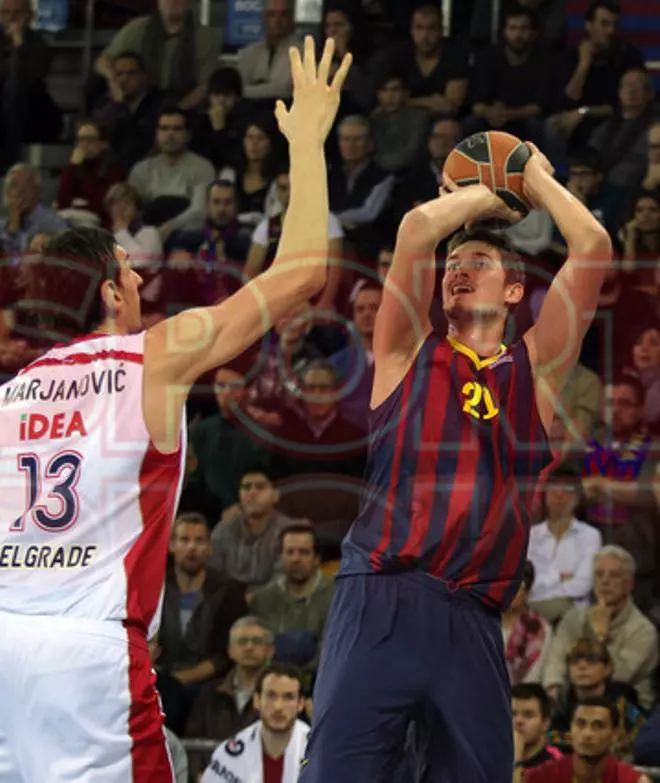 Barça,92 - Estrella Roja,77