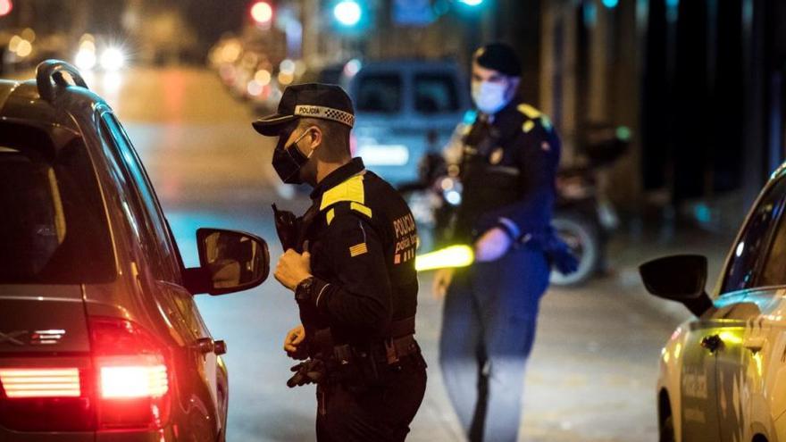 Control policial, ahir a la nit, a Manresa |