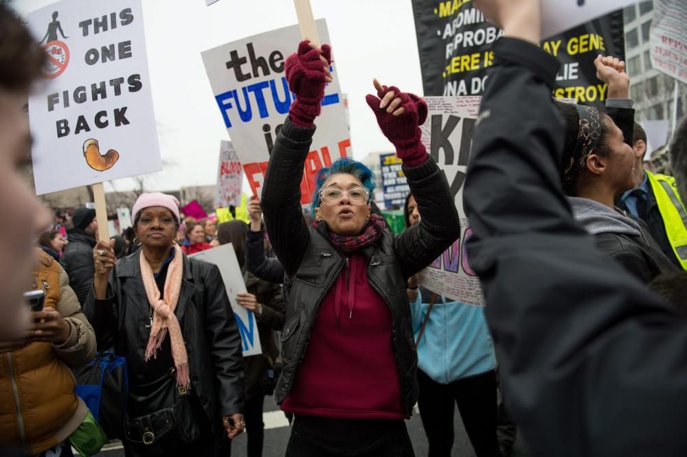 ''Marcha de las Mujeres'' contra Trump en Washington