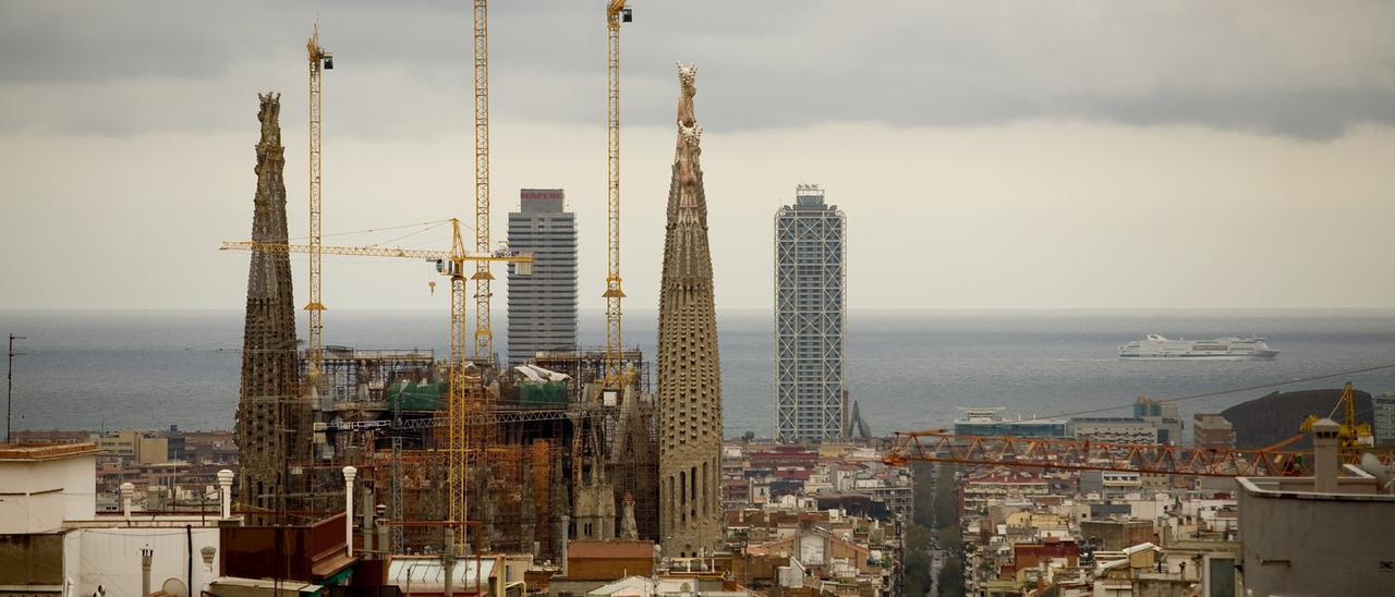 Vista panorámica de Barcelona