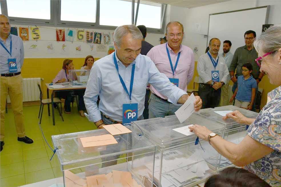 La jornada electoral en imágenes