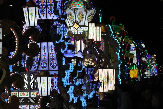 Galería: La Encesa de les Gaiates ilumina Castelló