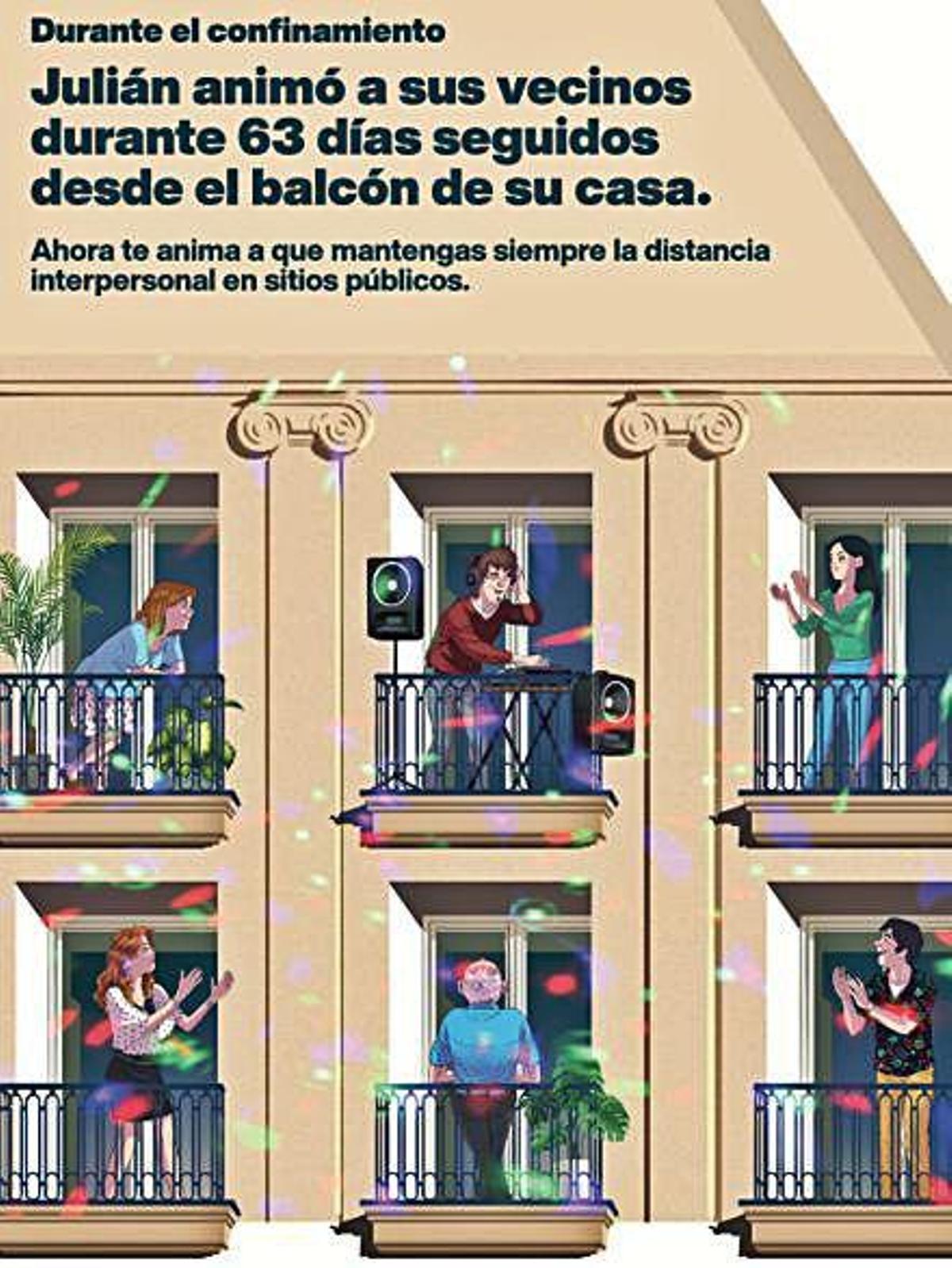 'Animadores' para protegerse del sol
