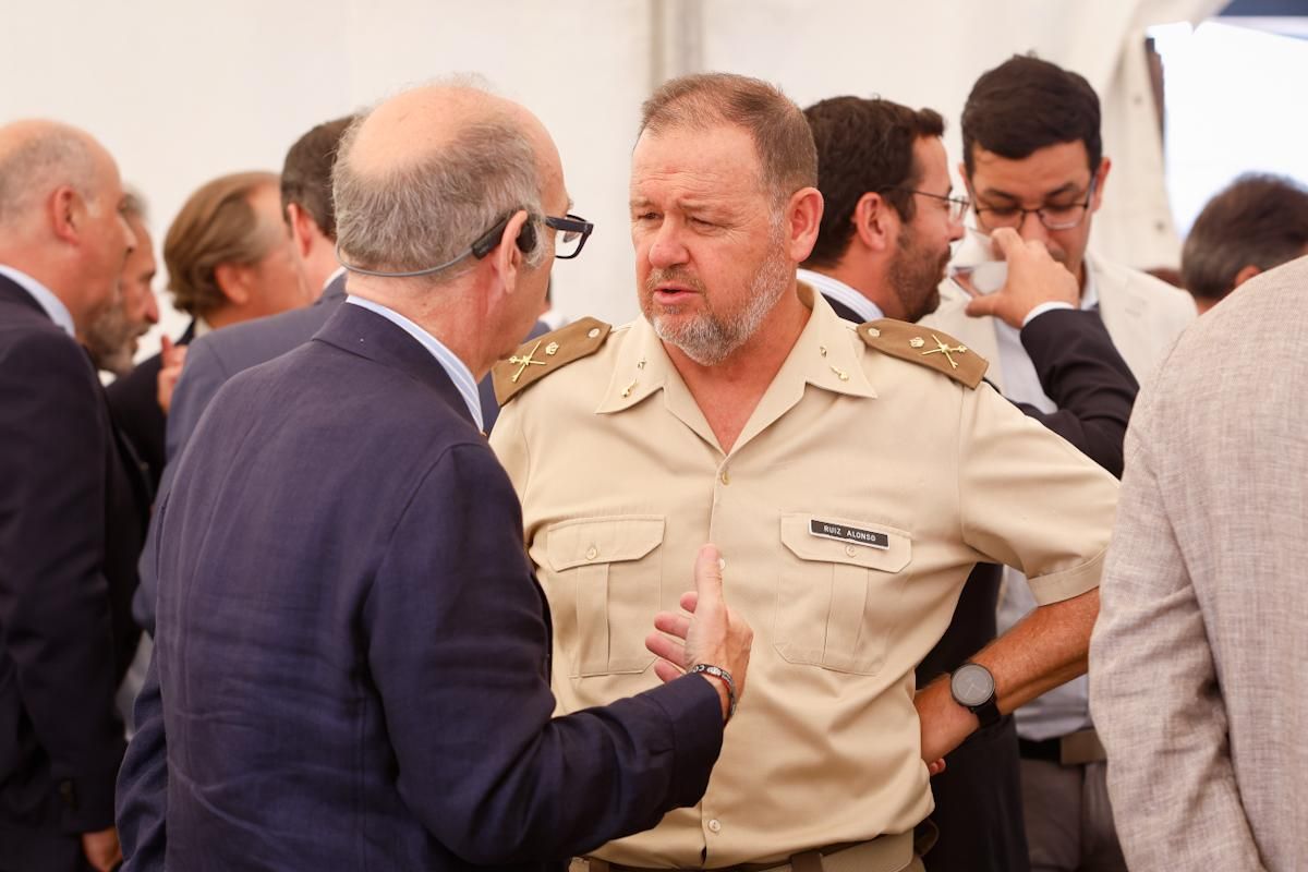 El Ejército recepciona las obras de urbanización de la Base Logística